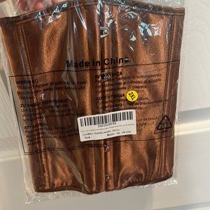 Brown corset